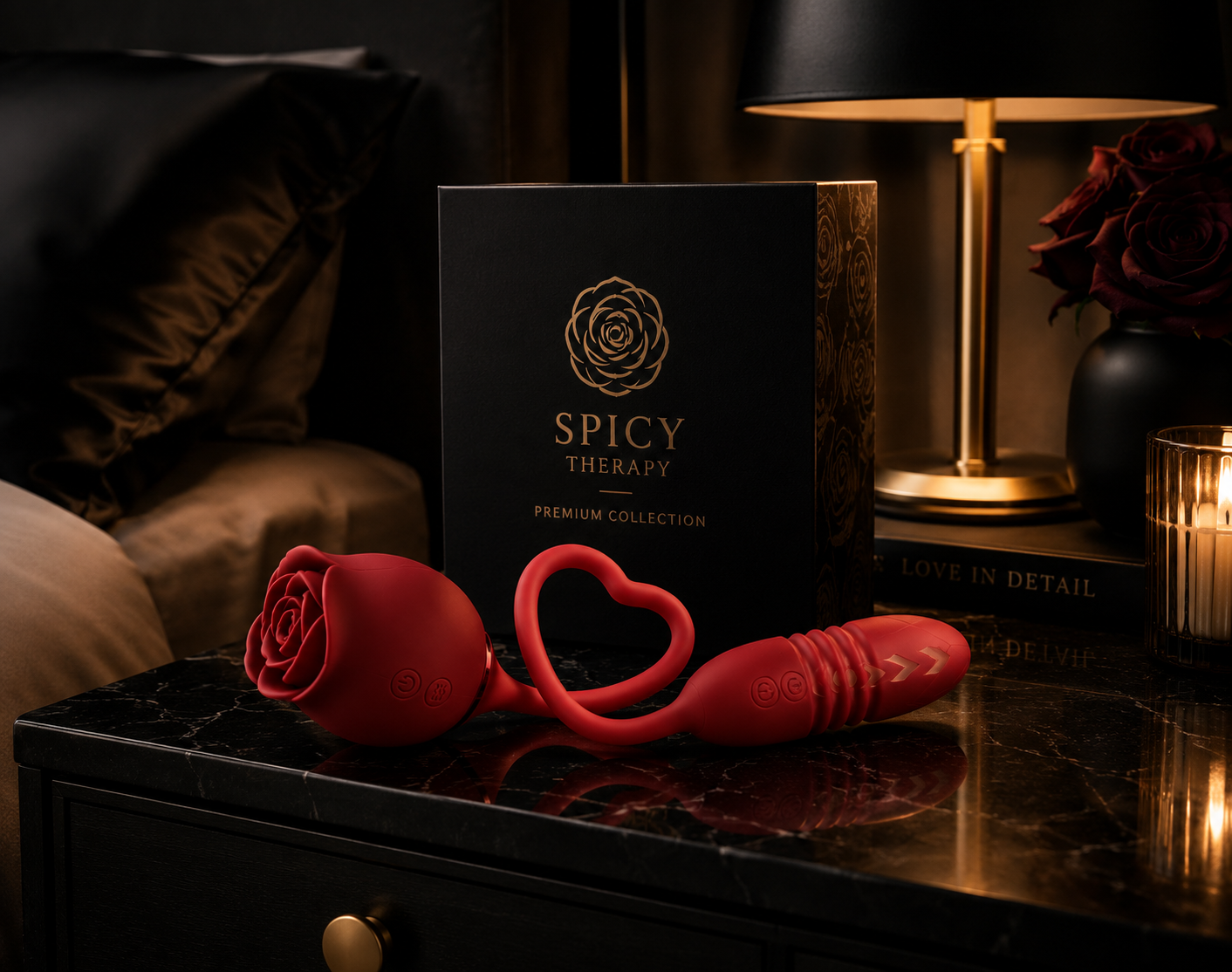 Spicy Rose Trinity™ Therapy Device 18+